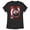 Black, variant on Women's Marvel The Falcon and the Winter Soldier Winter Shield  Graphic Tee Black Medium