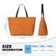 thumbnail image 4 of Fotbe Orange Glitter Bolsa de Viaje para Playa - Resistente al Agua, Bolsa Tote de Gran Capacidad y Ligera con 7 Bolsillos para Mujeres y Hombres, 4 of 7