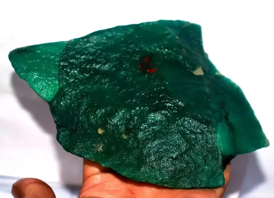 250-300 Carat Colombian Green Emerald Rough - Natural Raw Uncut Gemstone