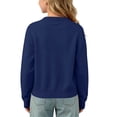 thumbnail image 3 of fatyb Kids Cardigan for Boys Girls Thin School Uniform Long Sleeve Casual Knitted Button down Sweater, 3 of 7