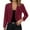 A55 Wine, variant on TrendOFT Women’s Sequin Short Jackets Long Sleeve Open Front Coat Glitter Blazer Casual Coat Party Clubwear Black L