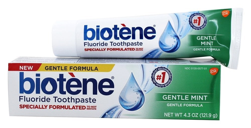 4 Pack Biotene Dental Oral Balance Mouth Moisturizing Gel Fluoride