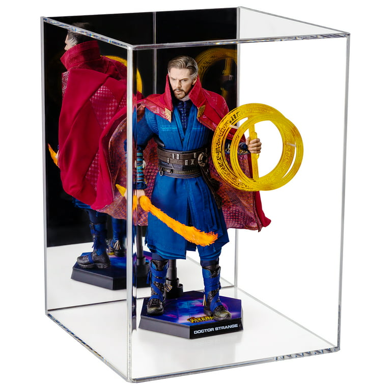 Mark Gå tilbage farve Deluxe Clear Acrylic Table Top Figurine Display Case with Mirror for Hot Toy  Doll Bobblehead Action Figure or Collectible Toy Figure (A087-MB-TT) -  Walmart.com