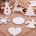 thumbnail image 1 of Accesorios para árboles de Navidad hechos a mano, artesanías creativas de madera, colgante navideño, accesorios de decoración del hogar americano, 1 of 4