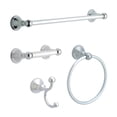 thumbnail image 3 of Franklin Brass 125858 Crestfield 18" Towel Bar, Polished Chrome, 3 of 3