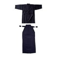 thumbnail image 4 of yotijay Japanese Kendo Uniform Set Kung Fu Iaido Apparel Kendo Hakama Breathable Costume 180cm, 4 of 9