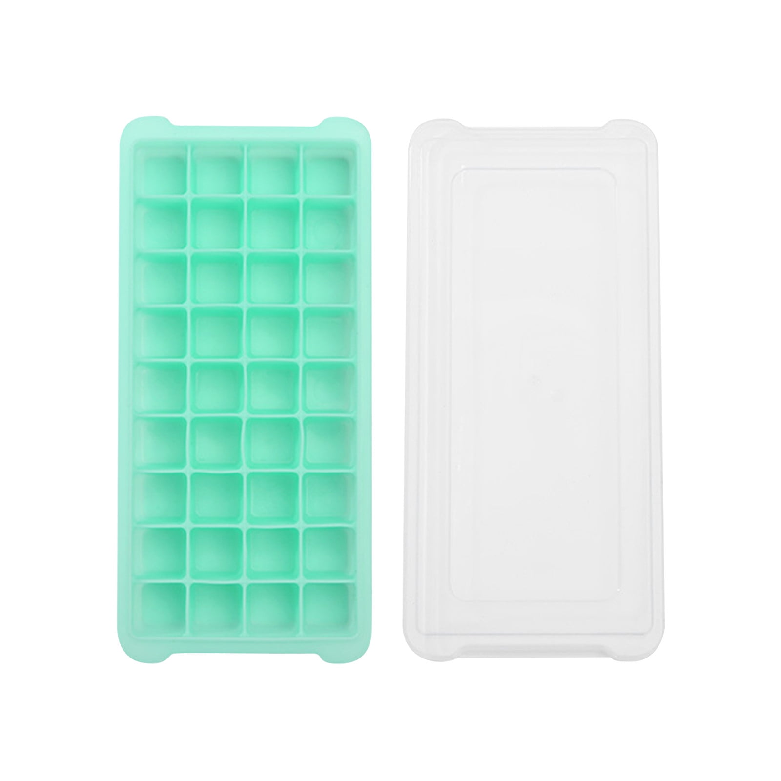 Li HB Store 24/36 Ice Trays With Lids Stackable Silicone Ice Trays For