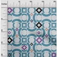 thumbnail image 2 of oneOone Cotton Flex Light Gray Fabric Geometric Quilting Supplies Print Sewing Fabric By The Yard 40 Inch Wide-R2, 2 of 6