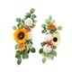 thumbnail image 4 of 2 piezas de flores de arco de boda, flores artificiales, hojas verdes, letrero de bienvenida Estilo A, 4 of 9