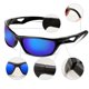 thumbnail image 4 of Gafas de ciclismo polarizadas gafas de sol deportivas gafas de ciclismo con protección UV400 para unisex, montura irrompible, para actividades al aire libre Fason LN-1415, 4 of 6