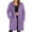 Purple, variant on XuJwPNcy Zip up Hoodies for Women Oversized Fleece Long Sleeve Sweatshirts Casual Fall Jacket Coat with Pocket