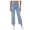 Blue, variant on Vedolay Womens Casual Pants Womens Fall High Waist Slim Fit Casual Jeans,Blue XXL