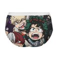 thumbnail image 5 of My Hero Academia Womens Underwear Soft Breathable Brief Lace Panty Stretch Hipster Underpants Ladies Panties S, 5 of 7