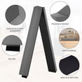 thumbnail image 3 of BalanceFrom 9 Foot Folding Balance Gymnastics Floor Beam with Handles, Gray, 3 of 7