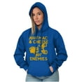 thumbnail image 3 of Funny Mac and Cheese Not Enemies Joke Hoodie Sweatshirt Women Men Brisco Brands S, 3 of 6