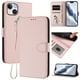 thumbnail image 3 of Funda Cartera GANGXUN para iPhone 15 Plus – Cierre Magnético, Protección RFID, Correa Desmontable, Compatible con Carga Inalámbrica, 3 of 6