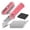 Pink, variant on Grusce Folding Utility Knife, Quick Change Box Cutter with Rail Lock with 10 Blades for Home Office Factory