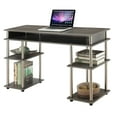 thumbnail image 3 of Convenience Concepts Designs2Go Writing Desk in Charcoal Gray Wood Finish, 3 of 3