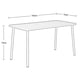 thumbnail image 3 of Mesa de Exterior Árixa Gris – Mesa para Jardín o Terraza, Diseño Moderno, Resistente a la Intemperie y Elegante, 3 of 3