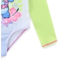 thumbnail image 4 of Disney Lilo & Stitch - Traje de baño de una pieza con protección UPF 50+ de una pieza para niñas y niños grandes, 4 of 4