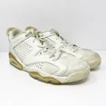 thumbnail image 2 of Ni - ke Ni - ke Mens Air Jordan 6 Low DH6928-073 White Basketball Shoes Sneakers Size 8, 2 of 5
