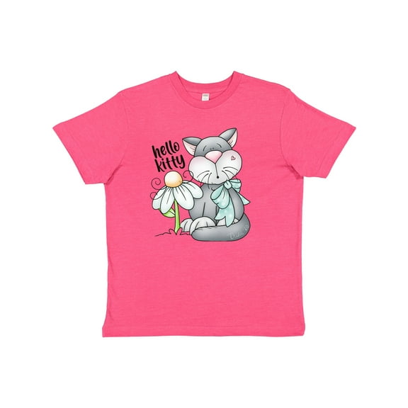 Inktastic Hello Kitty Cat Youth T-Shirt