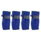 thumbnail image 1 of 4 piezas de botas impermeables antideslizantes para perros Botines para mascotas de todas las estaciones para perros pequeños a medianos talla XL (azul), 1 of 6