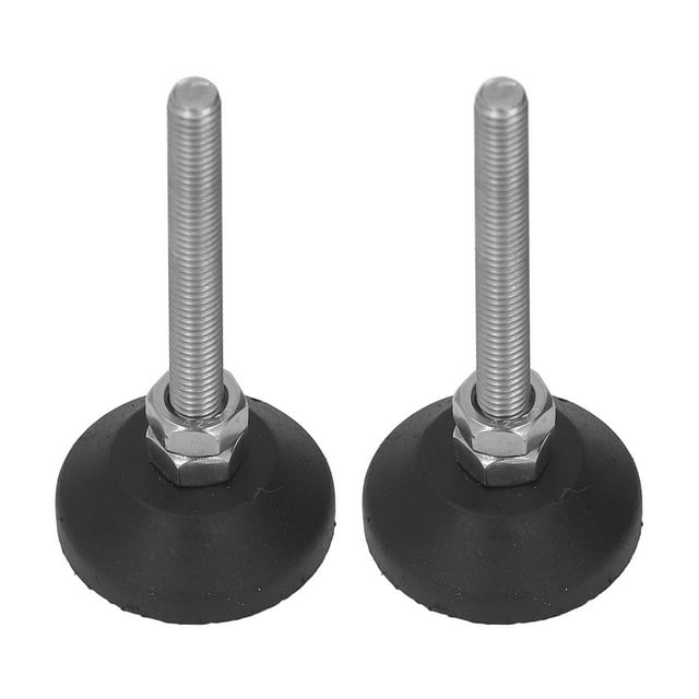 Montage de Nivellement Pivotant, 2PCS Stabilité Protection Réglable Meubles Coussinets de Pied D30xM6x50 pour un Usage Domestique