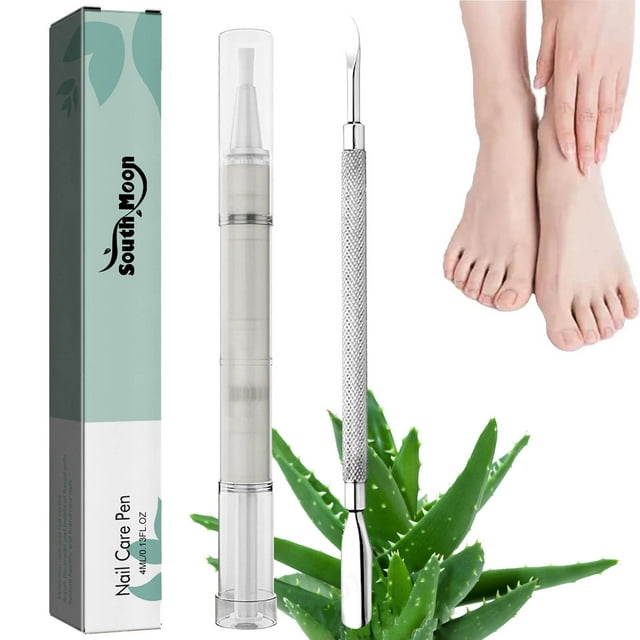 Xihbxyly Lápiz Reparador de Uñas, Tratamiento Hidratante Nutritivo, Fórmula Fortalecedora con Biotina, Pincel de Fácil Aplicación, Cuidado Diario de Las Uñas, Diseño Ideal para Viajes, Paquete de 5 c