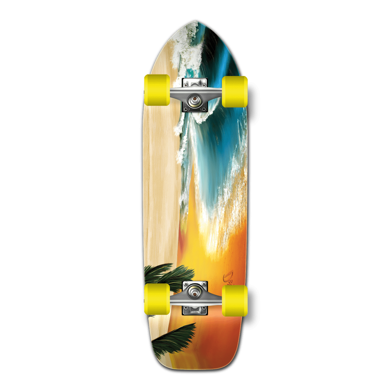 Route 66 Series Yocaher Drop Down Longboard Complete RTE-66 