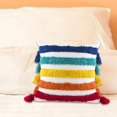 thumbnail image 3 of Cómoda funda de almohada tejida copetuda con de cojín Cremallera Funda de almohada nórdica con para sa de estar Sofá Rayas horizontales Baoblaze Funda de almohada de tiro, 3 of 8