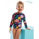thumbnail image 3 of Trajes de baño para niñas, niños pequeños y bebés Traje de baño de una pieza de manga larga con cremallera trasera Zhivalor SM-452-1, 3 of 3
