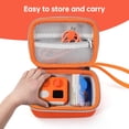 thumbnail image 3 of Jaffzora - Funda rígida para reproductor de audio infantil Yoto Mini, color naranja, 3 of 7