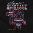 thumbnail image 2 of American Heritage US Flag Muscle Car Men's Graphic T Shirt Tees Brisco Brands S, 2 of 6