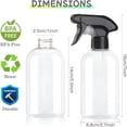 thumbnail image 2 of ACDANC Spray Bottle Empty Spray Bottles Pet -10 Oz/300 Ml Plastic Water Sprayer Bottles Refillable Containers Fine Mist Small Spray Bottles for Hair,Cleaning Solutions,Cooking, 2 of 7