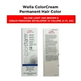 thumbnail image 3 of Wella Color Cream Permanent Gel Hair Color - 2 oz ( 5A/246 Light Ash Brown ) and Cream Peroxide Developer 10 Volume - 4 fl. oz ( 2 Color and 1 Developer ), 3 of 5