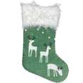 thumbnail image 2 of Xihbxyly Calcetín Navideño con Diseño Festivo de Papá Noel y Muñeco de Nieve, Colores Brillantes, Decoración Acogedora para El Hogar, Perfecto para Las Fiestas, 45 Cm de Altura, Artesanía de Alta Cal, 2 of 2