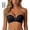 Black, variant on Non Slip Bandeau Bra for Women Strapless Push Up Bra Front Closure Comforty Cup for Maxi Dress T Shirt Everyday Bralette