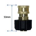 thumbnail image 4 of Kuymtek Adaptador Conexión Rápida 1/4 A M22 14 15 para Lavadora A Presión, 4 of 7