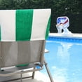 thumbnail image 4 of Superior Cabana Cotton Towel/ Chaise Lounge Chair Cover Set of 2, Dark Green, 4 of 11
