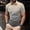 Yellow, variant on Dianli Shirts for Men Solid Short Sleeve Turn-Down Collar Button Pullover T-Shirt Gradient Print Cotton Linen Breathable Lightweight Relaxed-Fit Office Beach Summer