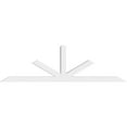 thumbnail image 2 of 96"W x 28"H x 4"D x 4"F, 7/12 Pitch, Saratoga Architectural Grade PVC Gable Bracket, 2 of 8
