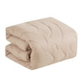 thumbnail image 3 of ESCA Bed in a Bag 9-Piece Jovana Blush Pink Quilted Comforter & Sheet Bedding Set - Queen Size, 3 of 7