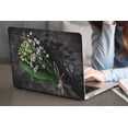 thumbnail image 5 of KSK KAISHEK for MacBook Pro 16 inchs Case 2023 - 2021 Released Model A2780 M2/A2485 M1, Plastic Protective Case Hard Cover + Black Keyboard Cover, Flower 1395, 5 of 5