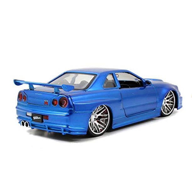 Jada Toys Fast & Furious Nissan Skyline GT-R (R34) Die-Cast Car, 1