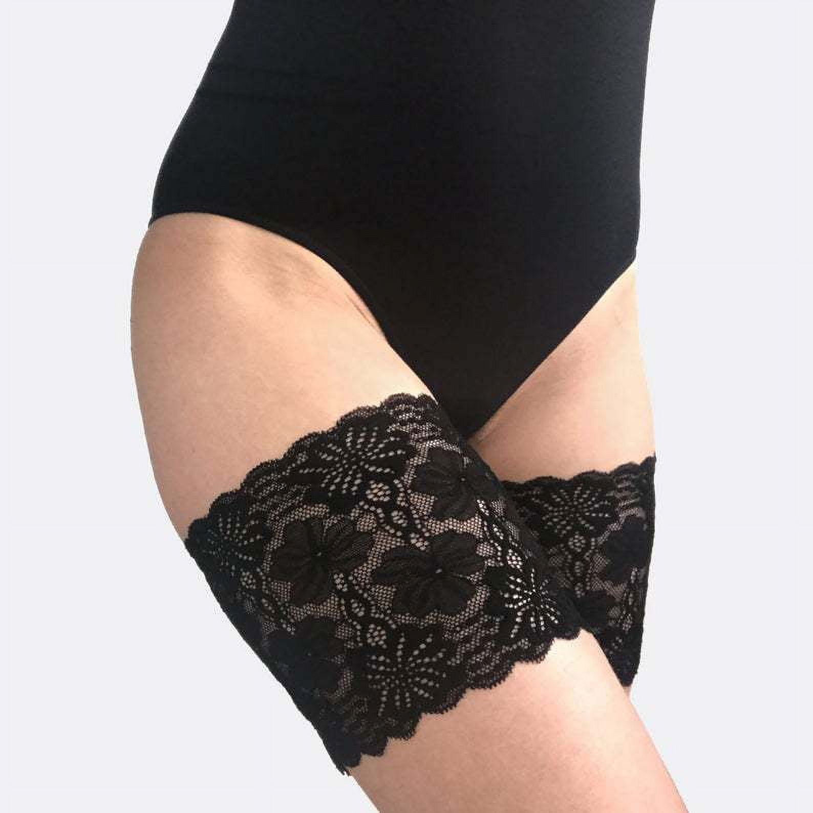Lace thigh bands for chub rub discount