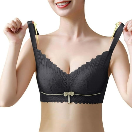 

Sports Bras For Women High Impact Lace Latex Gathers And Closes The Auxiliary Milk And The Adjustable Underwear Is Comfortable And Sagging New Model Bra