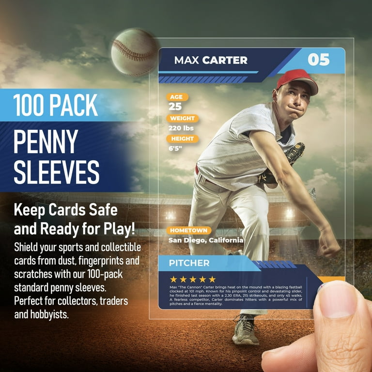 sports card sleeves walmart Amazon.com: Trading Card Sleeves Perfect Fit TCG Matte Sleeves, Soft Sports  Card Protector for Photocard Easy to Shuffle and Stack While Playing Card  Game, Standard TCG Card Sleeves Purple : Toys & main image 0