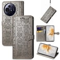 thumbnail image 1 of Funda Cartera FOXDOCK para TCL 50 Pro NxtPaper , Flip PU con Relieve de Gatos y Perros, Tarjetero y Soporte, 1 of 6