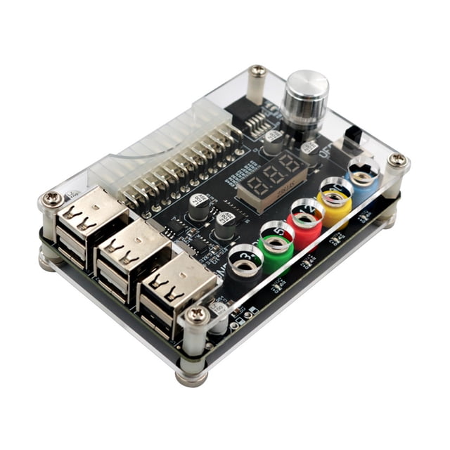 Conector adaptador de módulo de alimentación de 24 pines compatible con placa de transferencia de energía QC2.0 QC3.0